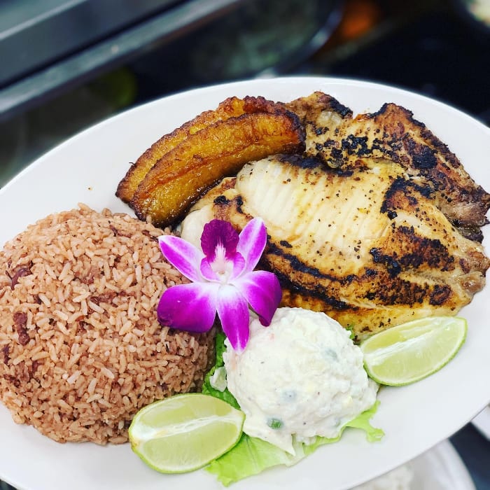 Grilled Tilapia Filet.