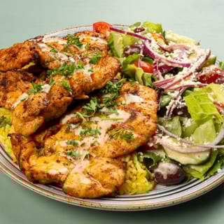 Chicken Shish Kabob Combo Plate