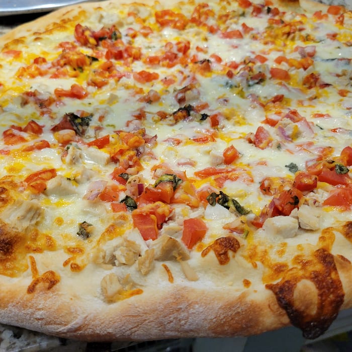 Italian Chicken Pizza.