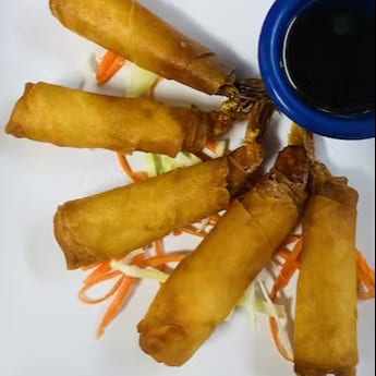 Shrimp in a Blanket.