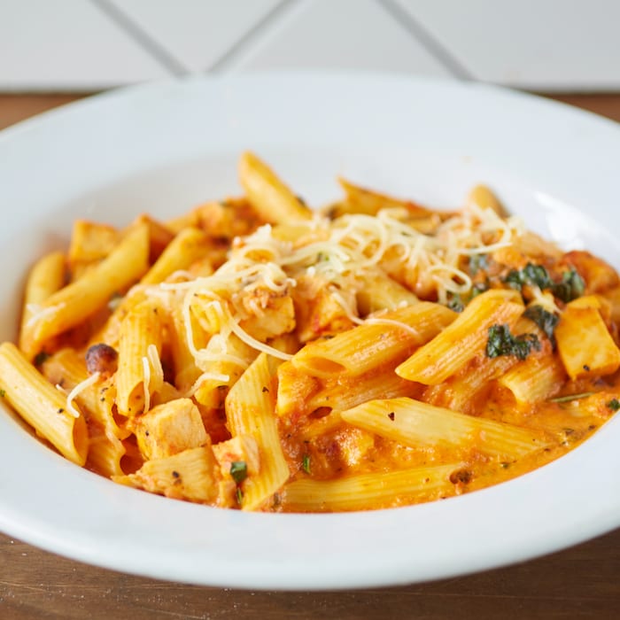 Chicken Penne Pasta.