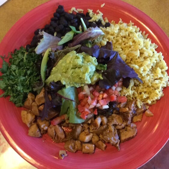 Marinated Chicken Plate.