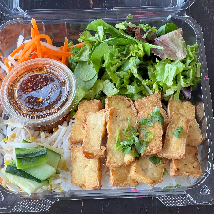 Lemongrass Tofu Bánh Mì Bowl (Vegetarian)(Gluten Free).