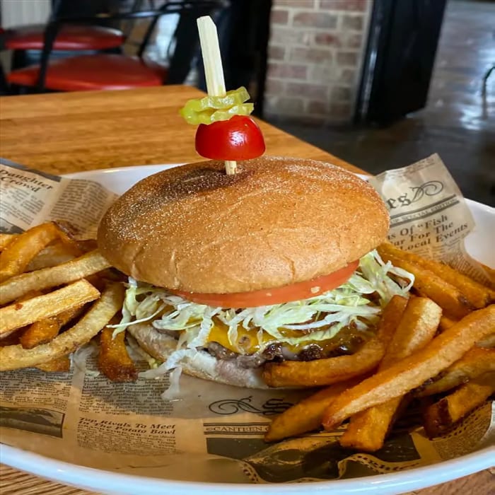 Smokey BBQ Bacon Burger.