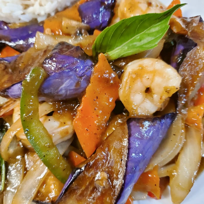 E10. Baan Thai Eggplant.
