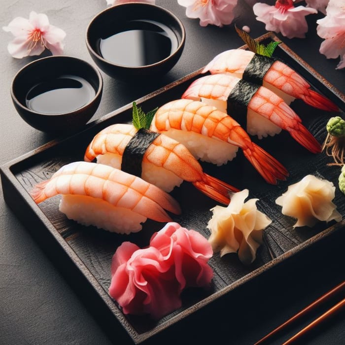 Shrimp Nigiri.