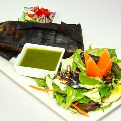 Salmon  Banana Leaf.