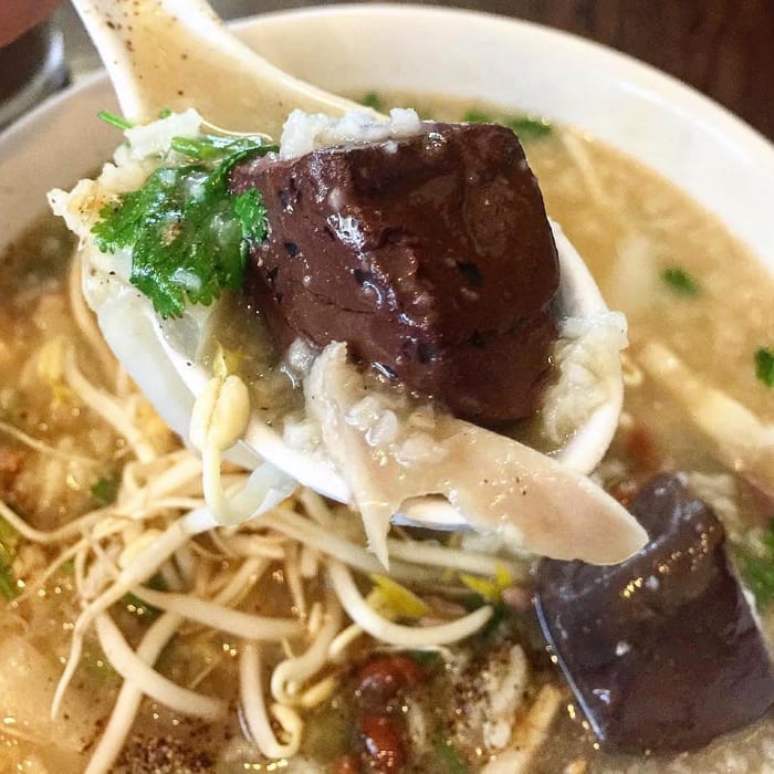 #22) Pork Innards Rice Porridge.