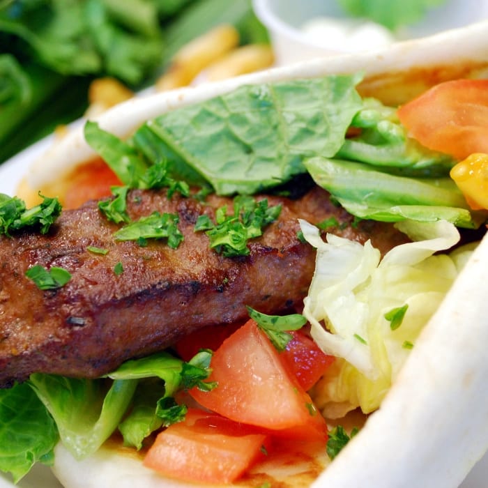 Beef Kofta Wrap.