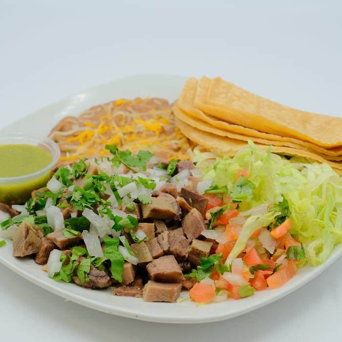 Combo#22 Lengua Plate.