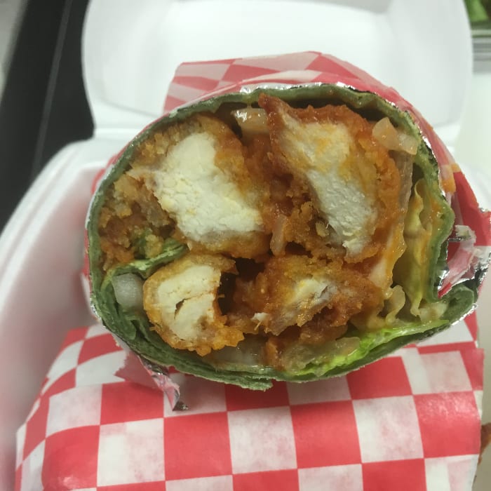 Buffalo Chicken Wrap.