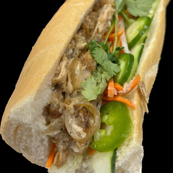 Shredded Rotisserie Chicken Sandwich.