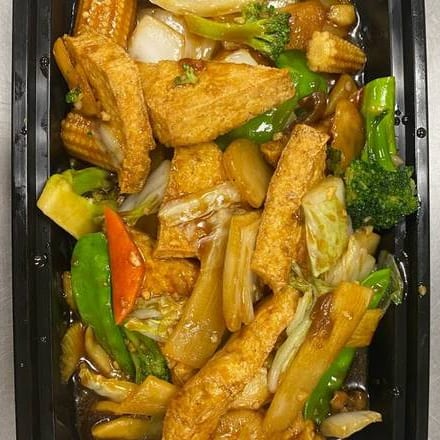 V1. Bean Curd with Vegetables.
