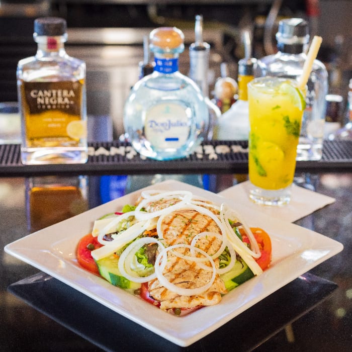 Chicken Churrasco Salad.