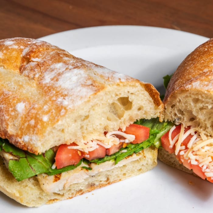 Grilled Herb Chicken Sandwich.