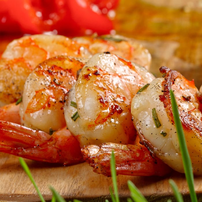 Grilled Shrimp.