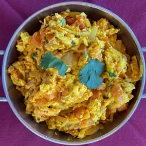 Paneer Bhurji.