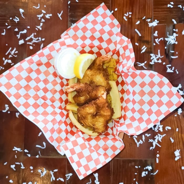 Coconut Shrimp Meal.