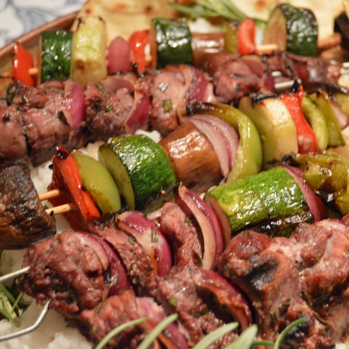 Lamb Kabobs.