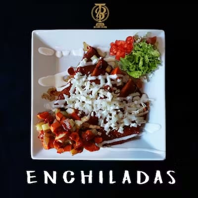 "Get Your Own" 4 Enchiladas.