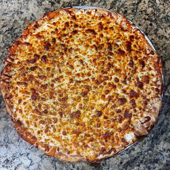 White Pizza 10".