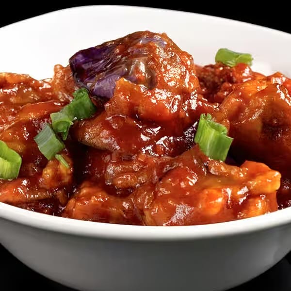 Eggplant Szechuan.