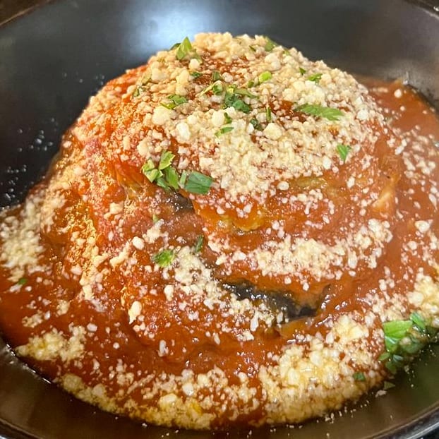 Eggplant Parmesan.