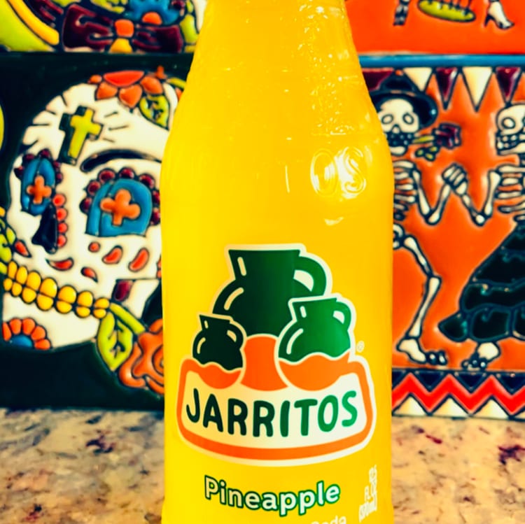 Jarritos Pineapple Soda.