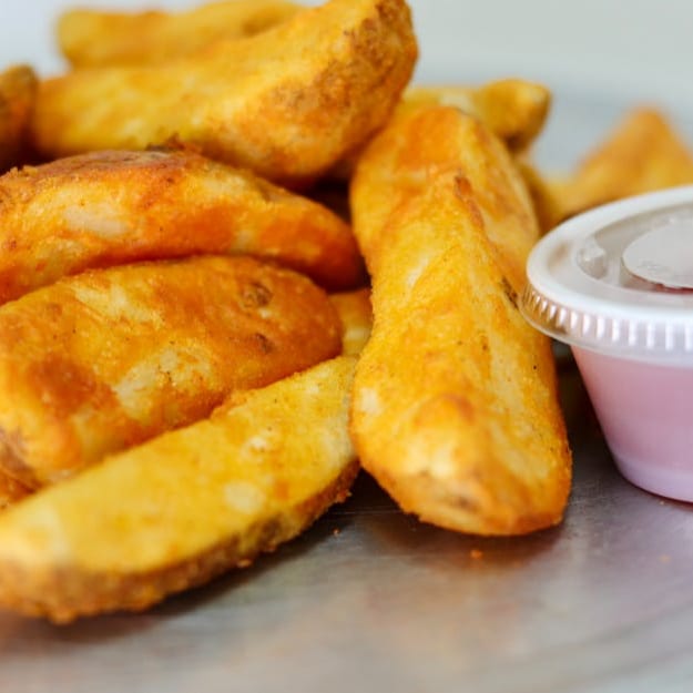 Zesty Potato Wedges.