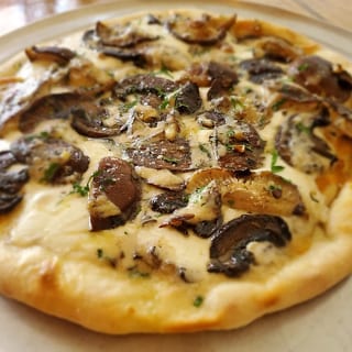 Triple Mushroom Pizza
