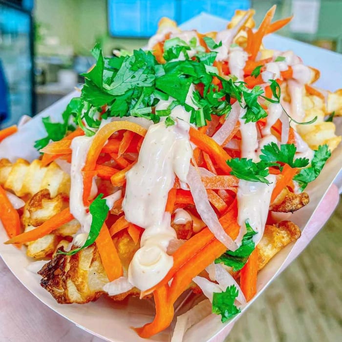 Banh Mi Fries (Gluten Free).
