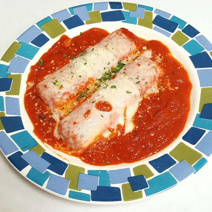 Manicotti.