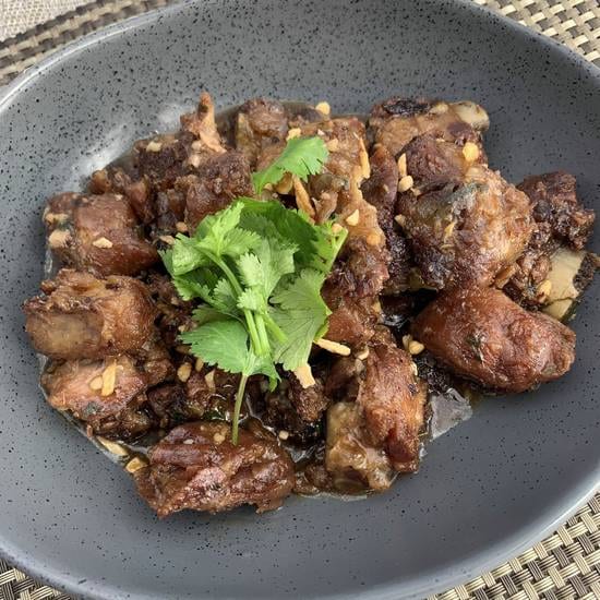 Garlic Short Ribs.