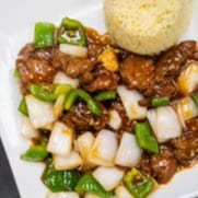 Pepper Steak & Onions.