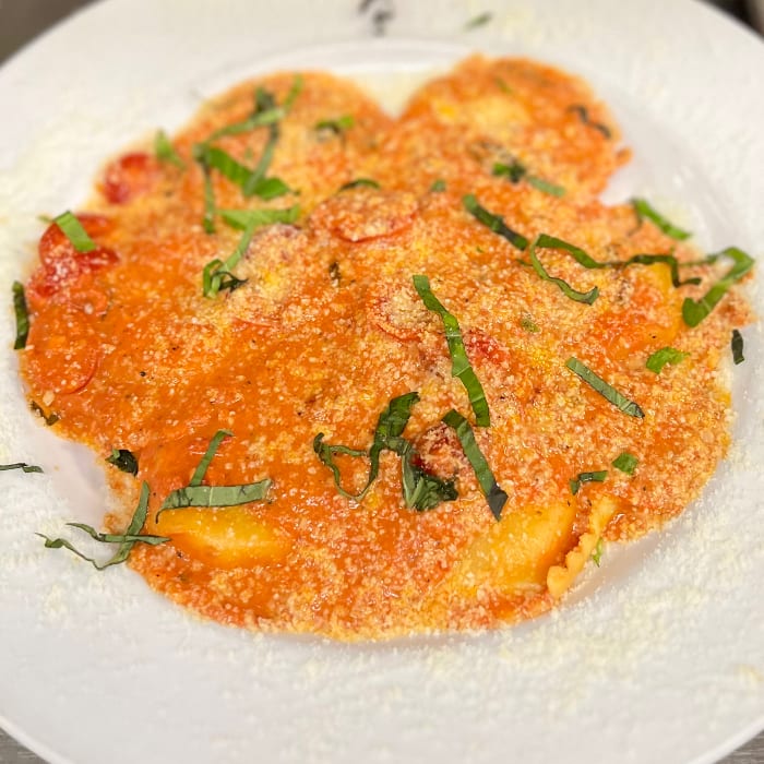 Lobster Ravioli.