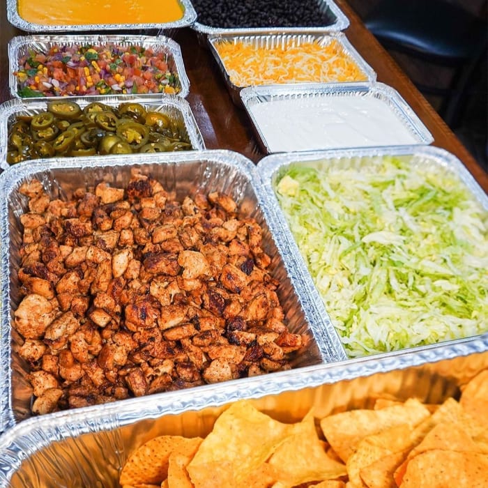 Fiesta Nacho Bar - Three Proteins.