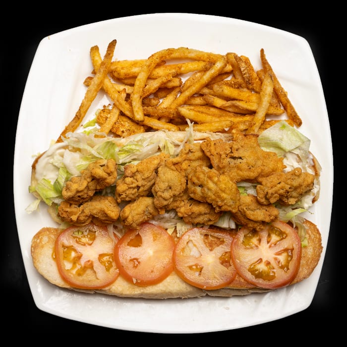 Fried Oyster Poboy.