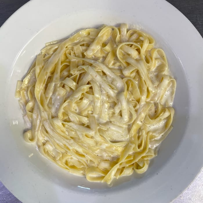 Fettucini Alfredo Pasta.