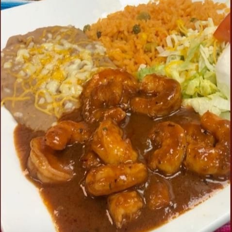 Camarones a La Diabla.