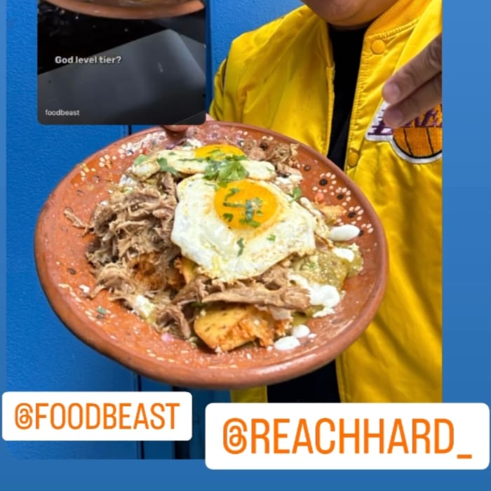 Reach’s Loaded Chila-Dillas.