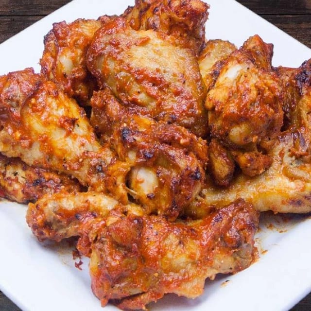 BBQ Chipotle Wings.