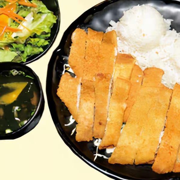 Kids (Keiki) Chicken Katsu Plate.