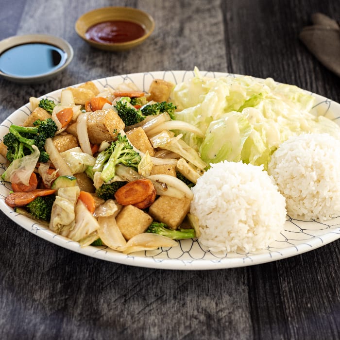 Tofu Stir Fried Veggie.