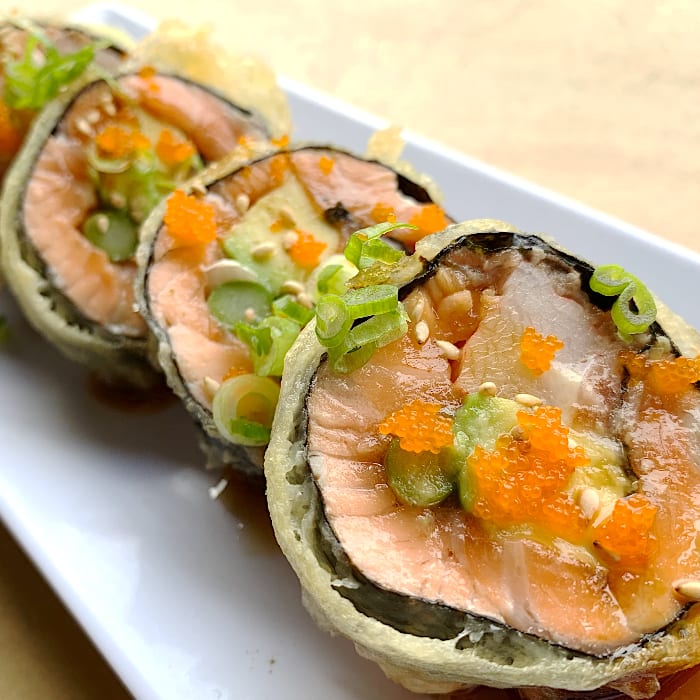 Salmon Temptation Roll.