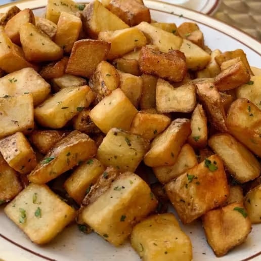 Greek Potatoes.