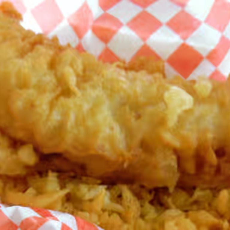 Classic British Fish and Chips Delight