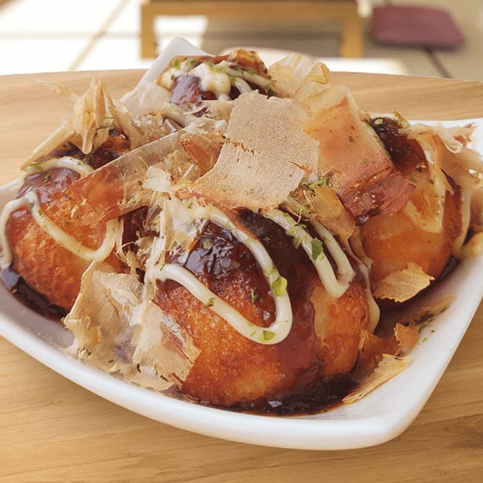Takoyaki.