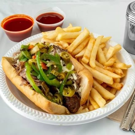 Italian Combo with Sausage.