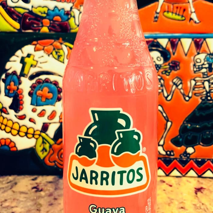 Jarritos Guava   soda.