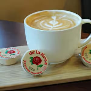 Mazapán Latte.